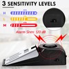 8 Pieces Door Stop Alarm Door Stopper with 120DB Security