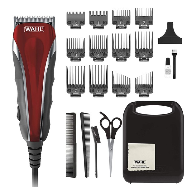 Wahl Model 79607 Clipper Compact Multi-Purpose Haircut, Beard & Body Grooming Hair Clipper & Trimmer with Extreme Power & Easy Clean Blades