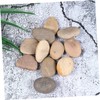 TEHAUX 10 Pack Hand Painted Stones Set with Bracket Kids