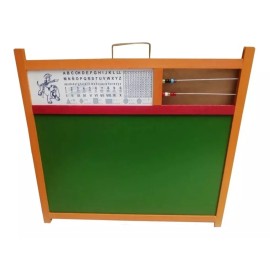 D. Imprehispanica Pizarrón Tradicional Infantil De Madera 51x56cm. Pizarra