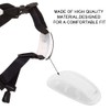 2 Pcs Hard Hats with Chin Strap - Compatible with