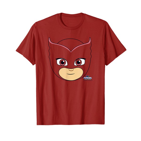 PJ Masks Owlette Power Hero Big Face Logo T-Shirt