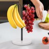 Winmien Double Hooks Standing Banana Holder, Banana Hanger Tree Stand