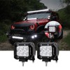 Auxbeam 4" LED Pods 18W LED Light Bar Flood Beam