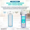 Max Water 10" x 2.5" Anti-Scale Water Filter Cartridge, Siliphos