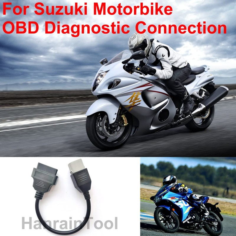 6Pin Motor Bike OBD Diagnostic Adapter,Motorrad Motorcycle OBD2 Cable for