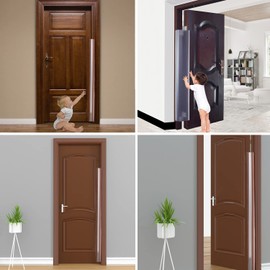 bangminda 4PCS Finger Pinch Guard Anti-Pinch Paste Safety Door Finger Guard for Baby Kids Pets Door Finger Guard Door Hinge Protector Cover Translucent Finger Catch Protector for Children