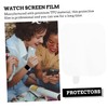 GRIRIW 6 Pcs Watch Film Smart Watch Protector Screen Cover
