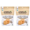 Emmy's Organics Vanilla Bean Coconut Cookies (Pack of 2) |