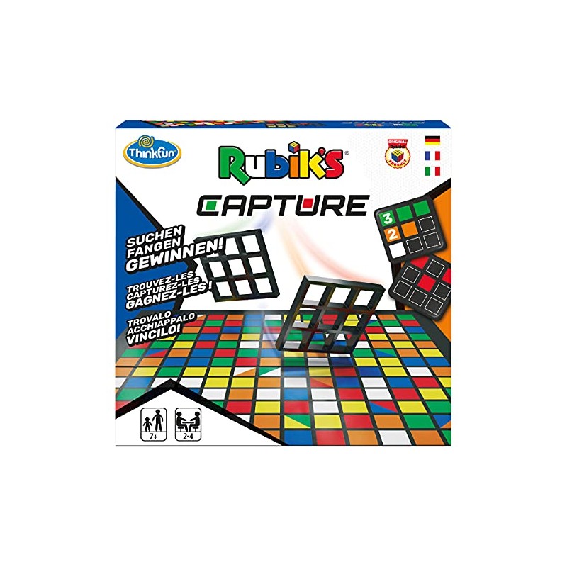 ThinkFun - 76463 - Rubik's Capture - The fast-paced colour