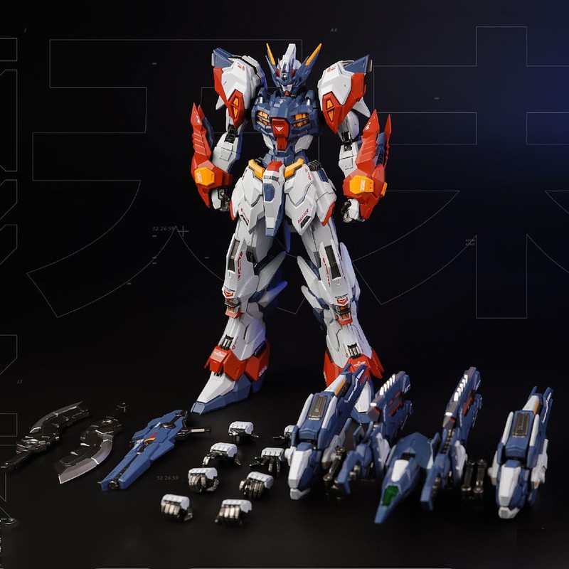 Pipigirl Mecha Assembly Free Mech Action Figure, Tian Wei, Alloy