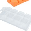 EUPNHY Wax Melt Containers - 8 Cavity Clear Empty Plastic
