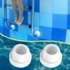 4pcs Pool Ladder Bumpers, Rubber Pool Ladder Caps Pool Ladder