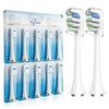 Toothbrush Replacement Heads Compatible with AquaSonic Black Series/Black Series pro/Vibe