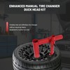 EASYBERG Manual Tire Changer Duck Head Adapter Kit Fit for