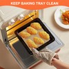 Air Fryer Liners Disposable Parchment Paper Sheets, 9 Inch Unbleached