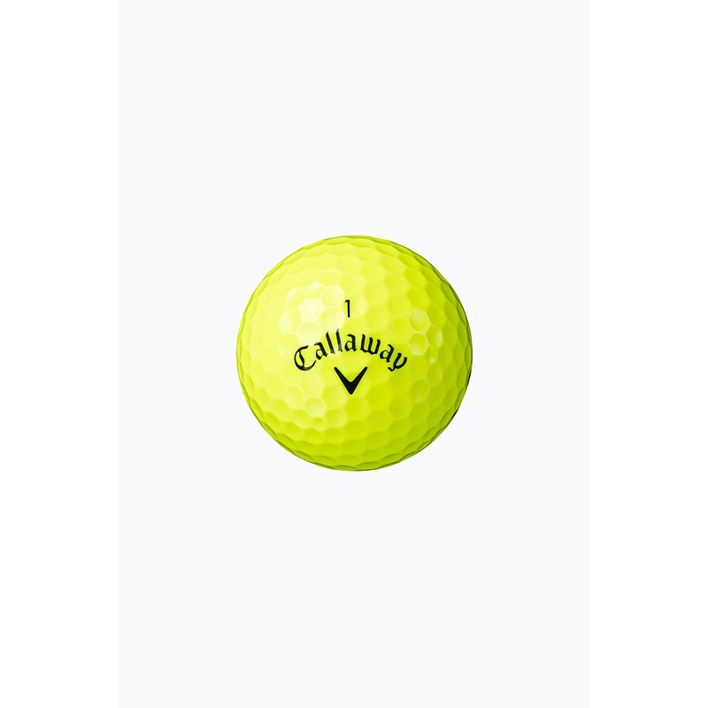 Callaway WARBIRD 23 YLW Golf Balls, 1 Dozen (12 Piece),