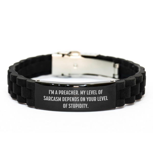 Preacher Humor Gifts from Friends - Funny Glide lock Clasp