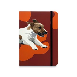 Jack Russell Pocket Notebook by Leslie Gerry