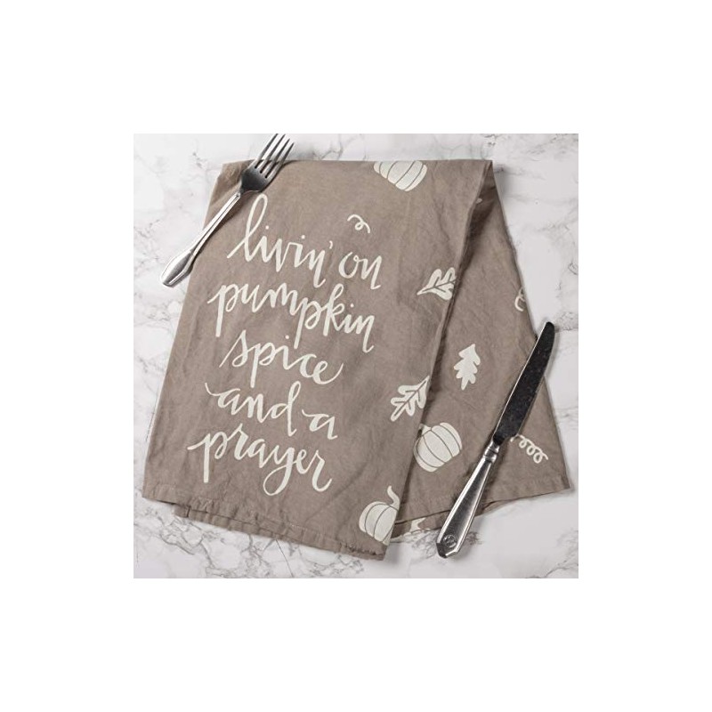 Primitives by Kathy Gray and White Hand-Lettered Dish Towel, 28