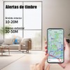 Mythya Localizadores GPS - Find Tag, Localizador GPS para Llaves,