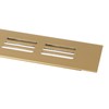 Vent Systems 40 x 300 mm Gold Aluminium Ventilation Grille.