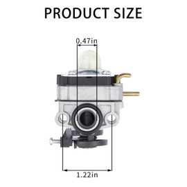 KELKONG Carburetor Carb with 308649003 Air Box Cover for Ryobi RY251PH, RY254BC, RY25PHEMC, RY252CS, RY253SS, RY254BC 25cc String Trimmers Tune-Up Kit