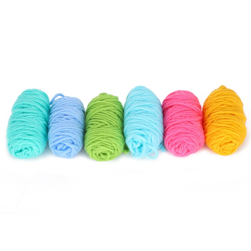 Pompom Maker Kits Colorful Fluff Ball Weaver DIY 6 Color