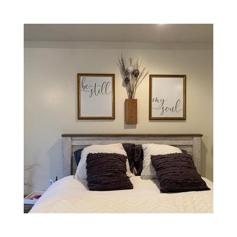 Wood Wall Planter Set of 2, Wood Wall Pocket for