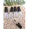 Ebonee 5ml Transparent Empty DIY Nail Polish Bottles Containers for
