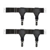 Verdancy Men’s 2 Pieces Sock Garters Belt Holders Adjustable Non-Slip