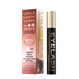 Premium Eyelash Growth Serum, Lash Enhancing Serum with Advanced Formula Volumizing Longer Fuller and Thicker Looking Lashes, Eyelash Growth for Sensitive Eyes