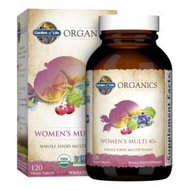 Garden Of Life Organics Womens Multivitaminico 120 Tabs Sabor Sin Sabor