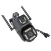 Smart Outdoor Camera 4MP Wireless Three Lens Remote Monitor Auto