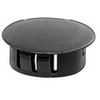 25 Black Nylon Locking Hole Plugs 1-1/2"
