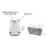 Countertop Wall Mount Charger Stand Compatible with Waterpik WP-580 Water