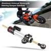 Acouto Amortiguador de dirección ajustable para motocicleta MT10 MT 07