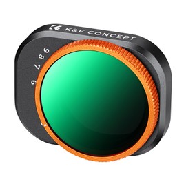 K&F Concept Mini 4 Pro Variable ND32-512 (5-9 Stop) ND Filter, Limited VND Filter Compatible with DJI Mini 4 Pro, 28 Multi-Coated Aluminum Alloy Frame/Optical Glass/Multi-Coated