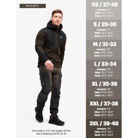 RevolutionRace Men's GP Pants, Durable Pants for All Outdoor Activities, Mud - 3X-Large