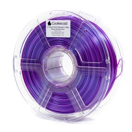 Cookiecad PLA Filament 1.75mm 1kg Iridescent Rainbow 3D Printer Filament - Purple Ombre Elixir PLA