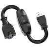 Heavy Duty On/Off Switch Extension Cord 12-AWG 15A Household Plug