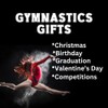 Gymnastics Gift Bundle – Drawstring Bag, Charm Bracelet, Earrings, Scrunchie