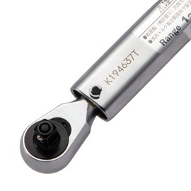 トネ(TONE) プレセット形トルクレンチ(ダイレクトセット・コンパクトヘッドタイプ) T2MN6CH-QL 差込角6.35mm(1/4") ブラック 6N・m