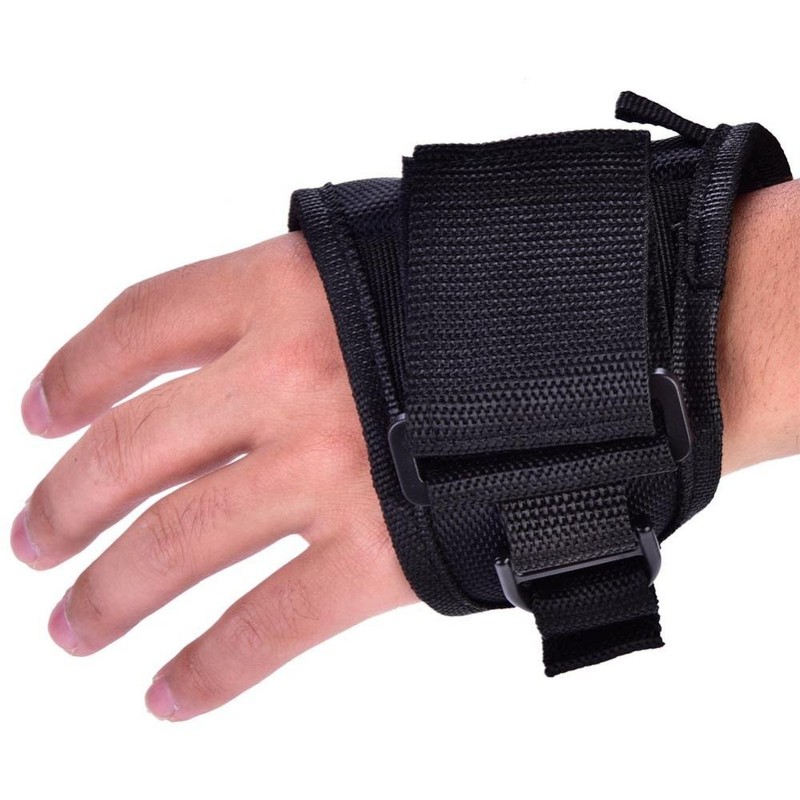 Diving Flashlight Glove, Adjustable Wrist Strap Goodman Glove Underwater Diving