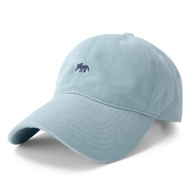 Baseball Cap for Women - Wide Brim Breathable Sun Protection Hat Adjustable Cotton Sports Cap for Outdoor Golf Running Light Blue