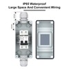 DC Circuit Breaker 2P 40A IP65 Waterproof 6KA Breaking Capacity