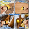 BOXOB Wooden Cutting Board Oil Applicator with Cover, Butcher Block