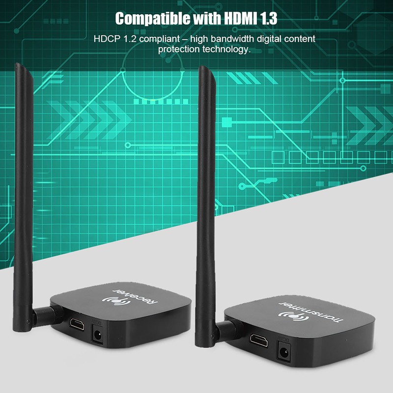 165MHz All Digital Total Bandwidth 6.75Gbps HDMI H.265 Wireless Transmitter