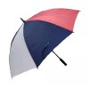 Totes Automatic Stick Golf Umbrella - 9744 - Navy/White/Red