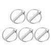 uxcell 5Pcs 5/16" x 1-3/4" Linch Pin with Ring, Stainless